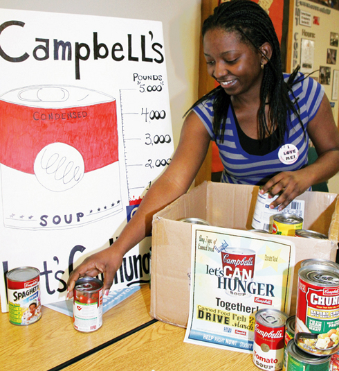 Food drive collects donations